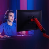 Ergotron 45-490-285, Base per monitor rosso/Nero