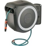 GARDENA RollUp L Rocchetto montato a muro Automatico Nero, Blu, Grigio, Avvolgitubo grigio, Rocchetto montato a muro, Automatico, Funzionale, Nero, Blu, Grigio, Montabile a parete, 30 m