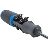 GEDORE Cacciavite a caricatore con funzione a cricchetto SilentGEAR 1/4" Nero/Blu
