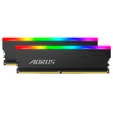 GIGABYTE AORUS RGB memoria 16 GB 2 x 8 GB DDR4 3333 MHz Nero, 16 GB, 2 x 8 GB, DDR4, 3333 MHz, 288-pin DIMM