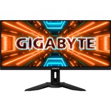GIGABYTE M34WQ Monitor PC 86,4 cm (34") 3440 x 1440 Pixel Wide Quad HD LCD Nero Nero, 86,4 cm (34"), 3440 x 1440 Pixel, Wide Quad HD, LCD, 1 ms, Nero