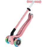 GLOBBER Go-Up Active Lights, Scooter rosa/Bacca