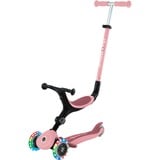 GLOBBER Go-Up Active Lights, Scooter rosa/Bacca