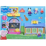 Hasbro Peppa Pig - La Scuola di Peppa Pig, playset con frasi e suoni, per bambini di età prescolare dai 3 anni in su Marvel Spider-Man Peppa Pig - La Scuola di Peppa Pig, playset con frasi e suoni, per bambini di età prescolare dai 3 anni in su, Scuola, Peppa Pig, 3 anno/i, Batterie incluse, Stilo AA, Multicolore