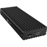 ICY BOX IB-1817MCT-C31 Box esterno SSD Nero M.2 Nero, Box esterno SSD, M.2, PCI Express 3.0, Serial ATA III, 10 Gbit/s, Collegamento del dispositivo USB, Nero