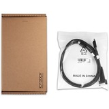 Icy Dock Cavo MCIO x8 SFF-TA-1016 > 2x OCuLink 4i SFF-8611 Nero