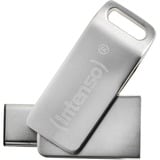 Intenso cMOBILE LINE 128 GB, Chiavetta USB argento
