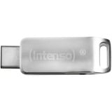 Intenso cMOBILE LINE 128 GB, Chiavetta USB argento