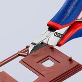 KNIPEX 77 22 115 pinza Pinze da taglio diagonale Pinze da taglio diagonale, Acciaio, Plastica, Blu/Rosso, 11,5 cm, 80 g