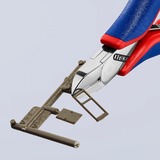 KNIPEX 77 22 115 pinza Pinze da taglio diagonale, Pinze di taglio Pinze da taglio diagonale, Acciaio, Plastica, Blu/Rosso, 11,5 cm, 80 g