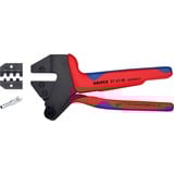 KNIPEX 97 43 66 EVO, Pinza crimpatrice rosso/Blu
