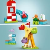 LEGO DUPLO 10453 Peppa Pig Luna Park, Giochi Didattici per la Motricità Fine per Bambine e Bambini 2+ con Ruota e Scivolo, Giochi di costruzione Giochi Didattici per la Motricità Fine per Bambine e Bambini 2+ con Ruota e Scivolo, Set da costruzione, 2 anno/i, Plastica, 53 pz, 952 g