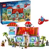LEGO Disney | 43268 Casa sulla Spiaggia di Lilo e Stitch, Modellino Giocattolo con 6 Stanze e 5 Minifigure, Giochi Bambini 9+, Giochi di costruzione Modellino Giocattolo con 6 Stanze e 5 Minifigure, Giochi Bambini 9+, Set da costruzione, 9 anno/i, Plastica, 834 pz, 1,22 kg
