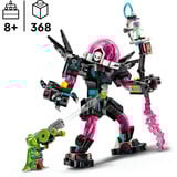 LEGO Mateo vs. Mech Cyber Ragno, Giochi di costruzione Set da costruzione, 8 anno/i, Plastica, 368 pz, 475 g