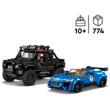 LEGO Speed Champions Jaguar Project 7 & Land Rover Defender, Giochi di costruzione Set con 2 Macchine Giocattolo e 2 Minifigure, Regalo 10+, Set da costruzione, 10 anno/i, Plastica, 740 pz, 863 g