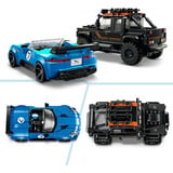 LEGO Speed Champions Jaguar Project 7 & Land Rover Defender, Giochi di costruzione Set con 2 Macchine Giocattolo e 2 Minifigure, Regalo 10+, Set da costruzione, 10 anno/i, Plastica, 740 pz, 863 g