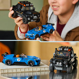 LEGO Speed Champions Jaguar Project 7 & Land Rover Defender, Giochi di costruzione Set con 2 Macchine Giocattolo e 2 Minifigure, Regalo 10+, Set da costruzione, 10 anno/i, Plastica, 740 pz, 863 g