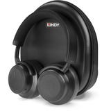 Lindy LH900XW Auricolare Con cavo e senza cavo A Padiglione USB tipo-C Bluetooth Nero Nero, Con cavo e senza cavo, 20 - 20000 Hz, Auricolare, Nero