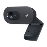 Logitech C505 Webcam HD - Videocamera USB Esterna 720p HD per Desktop o Laptop con Microfono a Lunga Portata, Compatibile con PC o Mac Nero, Compatibile con PC o Mac, 1280 x 720 Pixel, 30 fps, 1280x720@30fps, 720p, 60°, USB