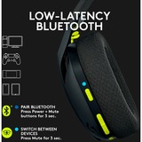 Logitech G435 LIGHTSPEED, Cuffia da gioco Nero