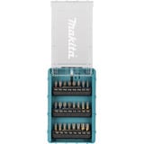 Makita Set di chiavi a bussola a torsione e punte Impact Premier, 28 pezzi, Set di bit blu