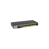 Netgear GS108LP Non gestito Gigabit Ethernet (10/100/1000) Supporto Power over Ethernet (PoE) 1U Nero, Grigio, Interruttore Non gestito, Gigabit Ethernet (10/100/1000), Supporto Power over Ethernet (PoE), Montaggio rack, 1U, Montabile a parete