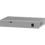 Netgear MS105-100EUS switch di rete Non gestito 2.5G Ethernet (100/1000/2500) Supporto Power over Ethernet (PoE) 1U, Interruttore grigio, Non gestito, 2.5G Ethernet (100/1000/2500), Supporto Power over Ethernet (PoE), Montaggio rack, 1U