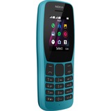 Nokia 110 4,5 cm (1.77") Blu Telefono cellulare basico blu, Barra, Doppia SIM, 4,5 cm (1.77"), 0,3 MP, 800 mAh, Blu