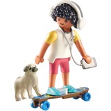 PLAYMOBIL My Life Ragazzo con cane, Giochi di costruzione 
