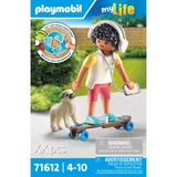 PLAYMOBIL My Life Ragazzo con cane, Giochi di costruzione 
