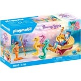 PLAYMOBIL Princess Magic Abitanti del mare con carrozza di cavalluccio marino, Giochi di costruzione 