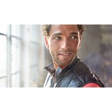Philips 3000 series Rifinitore per barba con impostazioni di precisione da 1mm bianco/Nero, Lavabile, Non richiede manutenzione (non necessita di lubrificazione), Batteria, Nero, Argento