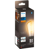 Philips Hue White Filament lampada E27 Edison ST64 550 lm, Lampada a LED 
