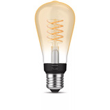 Philips Hue White Filament lampada E27 Edison ST64 550 lm, Lampada a LED 