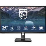 Philips S Line 242S9JML/00 Monitor PC 61 cm (24") 1920 x 1080 Pixel Full HD LCD Nero, Monitor LED Nero, 61 cm (24"), 1920 x 1080 Pixel, Full HD, LCD, 4 ms, Nero