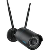 Reolink W320-B Pallottola (forma) Telecamera di sicurezza IP Esterno 2560 x 1920 Pixel Parete, Telecamera di sorveglianza Nero, Telecamera di sicurezza IP, Esterno, Con cavo e senza cavo, Google Assistant, Esterno, Parete