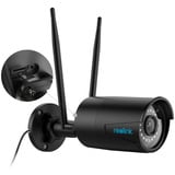 Reolink W320-B Pallottola (forma) Telecamera di sicurezza IP Esterno 2560 x 1920 Pixel Parete, Telecamera di sorveglianza Nero, Telecamera di sicurezza IP, Esterno, Con cavo e senza cavo, Google Assistant, Esterno, Parete