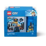Room Copenhagen LEGO Lunch-Box Set City, Scatola per il pranzo blu/Argento