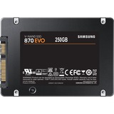 SAMSUNG 870 EVO 2.5" 250 GB Serial ATA III V-NAND 250 GB, 2.5", 560 MB/s, 6 Gbit/s