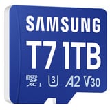 Samsung T7 microSDXC 1 TB, Scheda di memoria blu