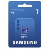 Samsung T7 microSDXC 1 TB, Scheda di memoria blu