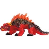 Schleich ELDRADOR CREATURES Lucertola magmatica, Gioco figura 7 anno/i, Lava World, Monsters and dragons, Nero, Rosso, Plastica