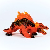 Schleich ELDRADOR CREATURES Lucertola magmatica, Gioco figura 7 anno/i, Lava World, Monsters and dragons, Nero, Rosso, Plastica