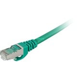 Sharkoon Cavo patch SFTP, RJ-45, con cavo grezzo Cat.7a verde