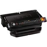 Tefal OptiGrill + GC722834 Griglia di contatto, Come contattare con grill Nero, Nero, Acciaio inossidabile, Rettangolare, 800 cm², 40 x 20 mm, Alluminio