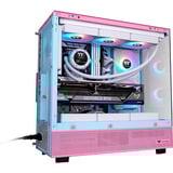 Thermaltake CA-1Y7-00MAWN-00, Chassis Tower rosa