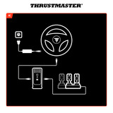 Thrustmaster T818 Black Edition, Base del volante Nero