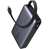 UGREEN Nexode Power Bank 20000mAh 67W con cavo USB-C, Powerbank  grigio/Nero