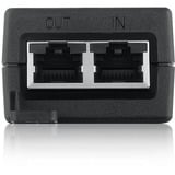 Zyxel PoE12-30W 2.5 Gigabit Ethernet, Iniettore PoE Nero, 2.5 Gigabit Ethernet, 100,1000,2500 Mbit/s, IEEE 802.3ab, IEEE 802.3at, IEEE 802.3bz, IEEE 802.3u, Nero, 30 W, 100 - 240 V