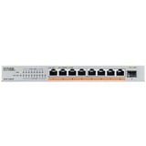 Zyxel XMG-108 Non gestito 2.5G Ethernet (100/1000/2500) Argento, Interruttore Non gestito, 2.5G Ethernet (100/1000/2500), Montabile a parete